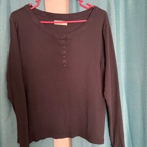 Black Lucky Brand, long sleeve